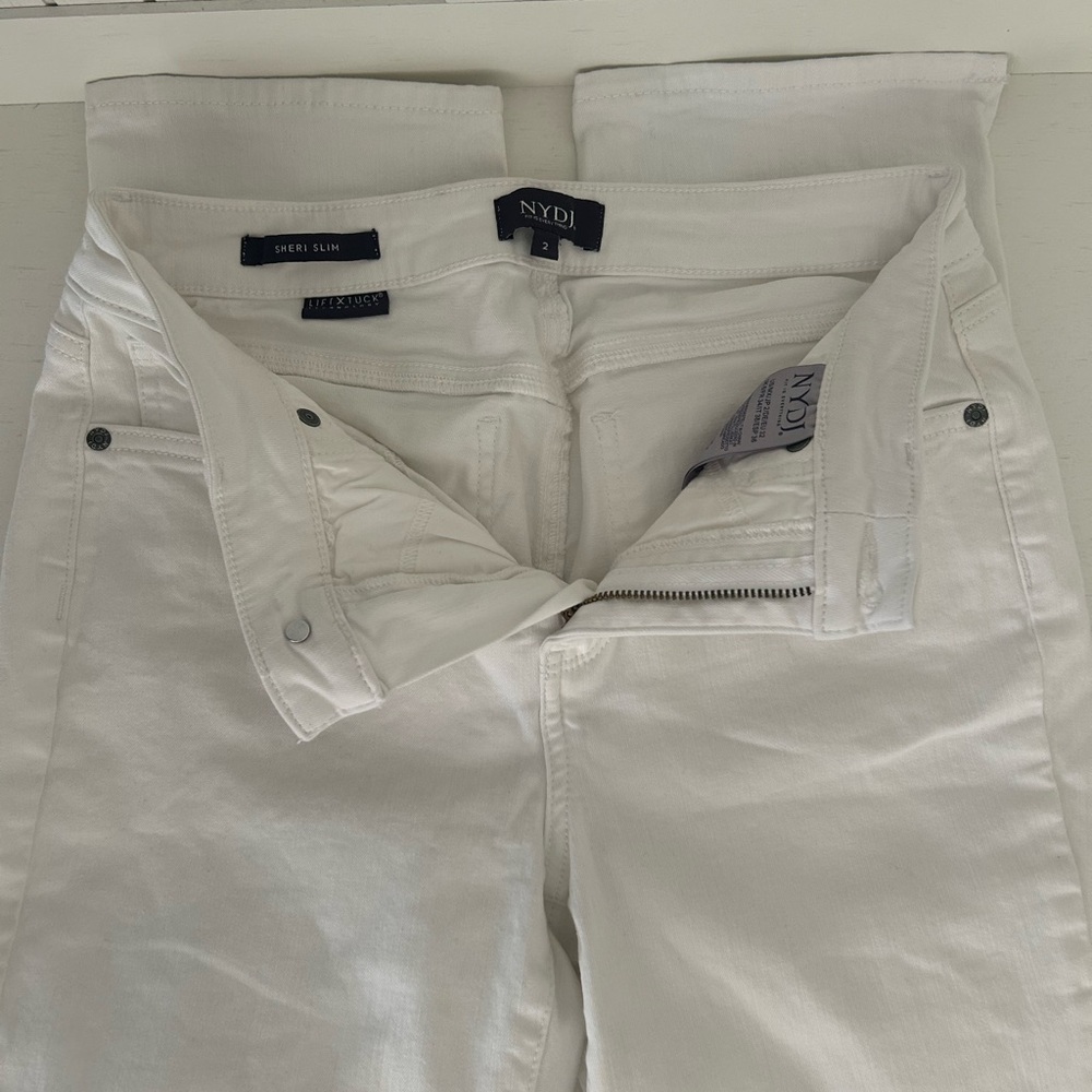 NYDJ Ivory Slim Fit Jeans